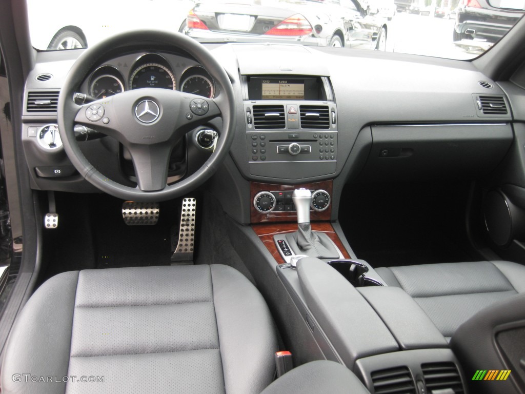 2011 Mercedes-Benz C 300 Sport Black Dashboard Photo #78621387