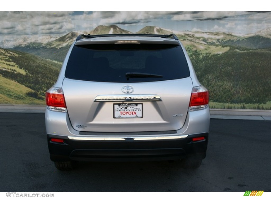 2013 Highlander SE 4WD - Classic Silver Metallic / Ash photo #4