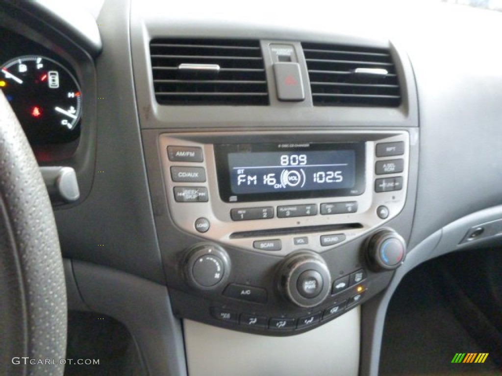 2007 Accord EX Sedan - Cool Blue Metallic / Gray photo #18