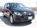 Deep Black Metallic - Tiguan S Photo No. 1