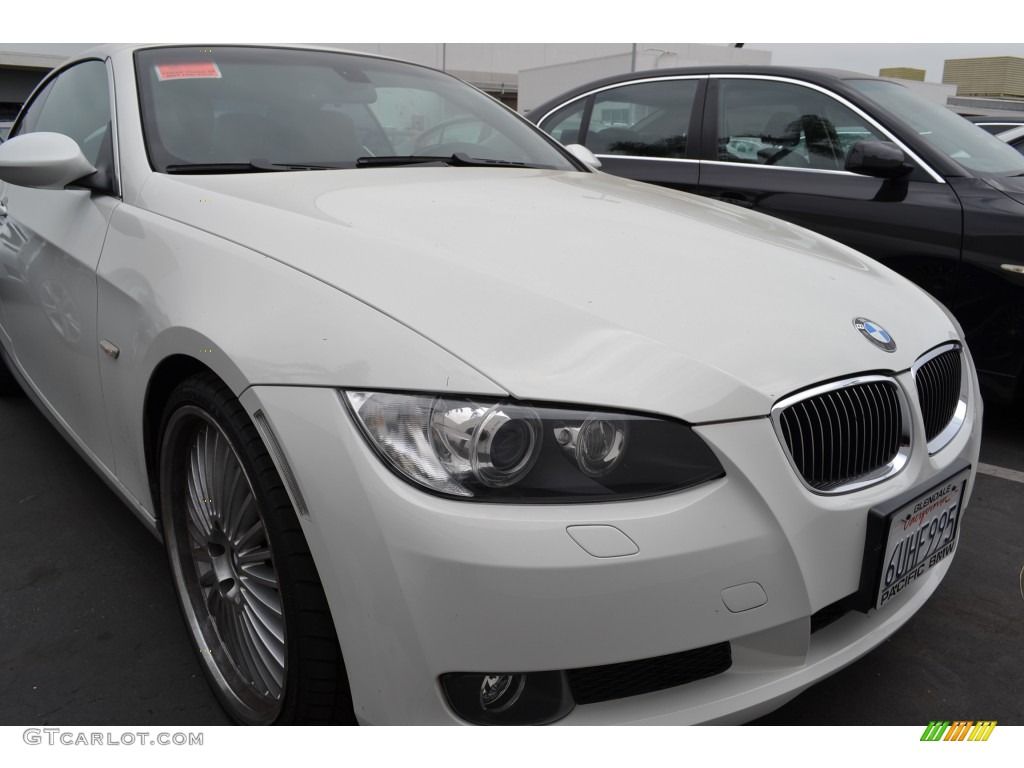 2008 3 Series 328i Convertible - Alpine White / Saddle Brown/Black photo #1