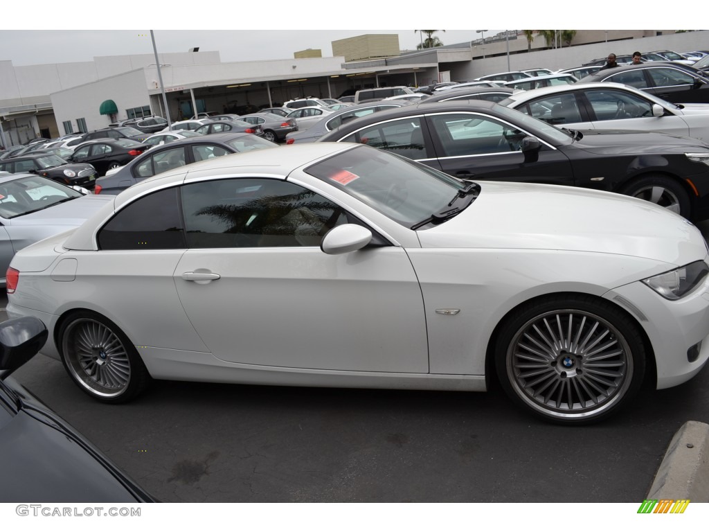 2008 3 Series 328i Convertible - Alpine White / Saddle Brown/Black photo #3