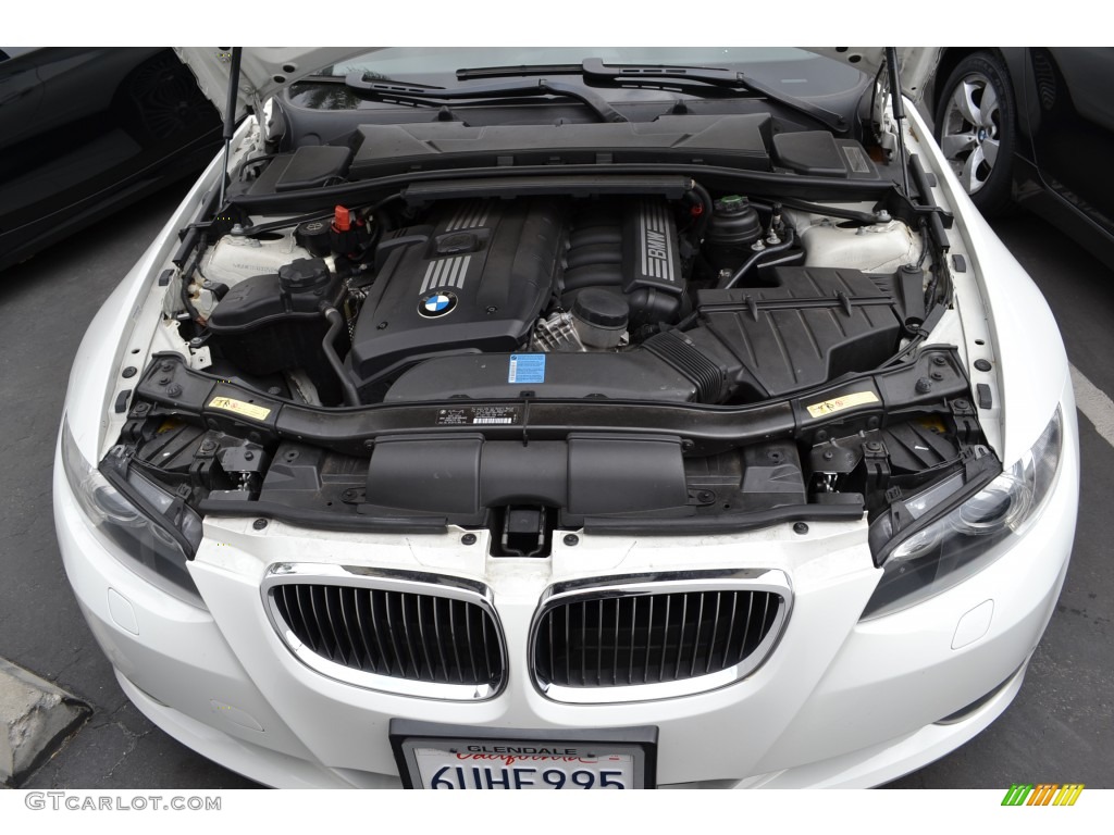 2008 3 Series 328i Convertible - Alpine White / Saddle Brown/Black photo #10