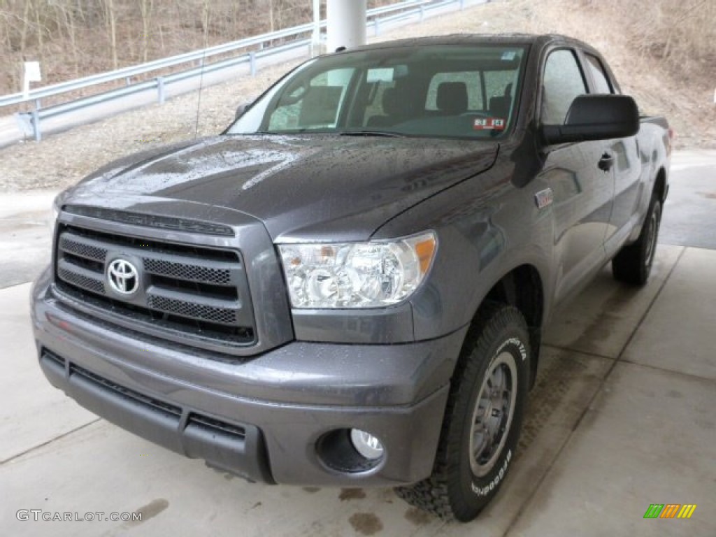 2013 Tundra TRD Rock Warrior Double Cab 4x4 - Magnetic Gray Metallic / Black photo #5