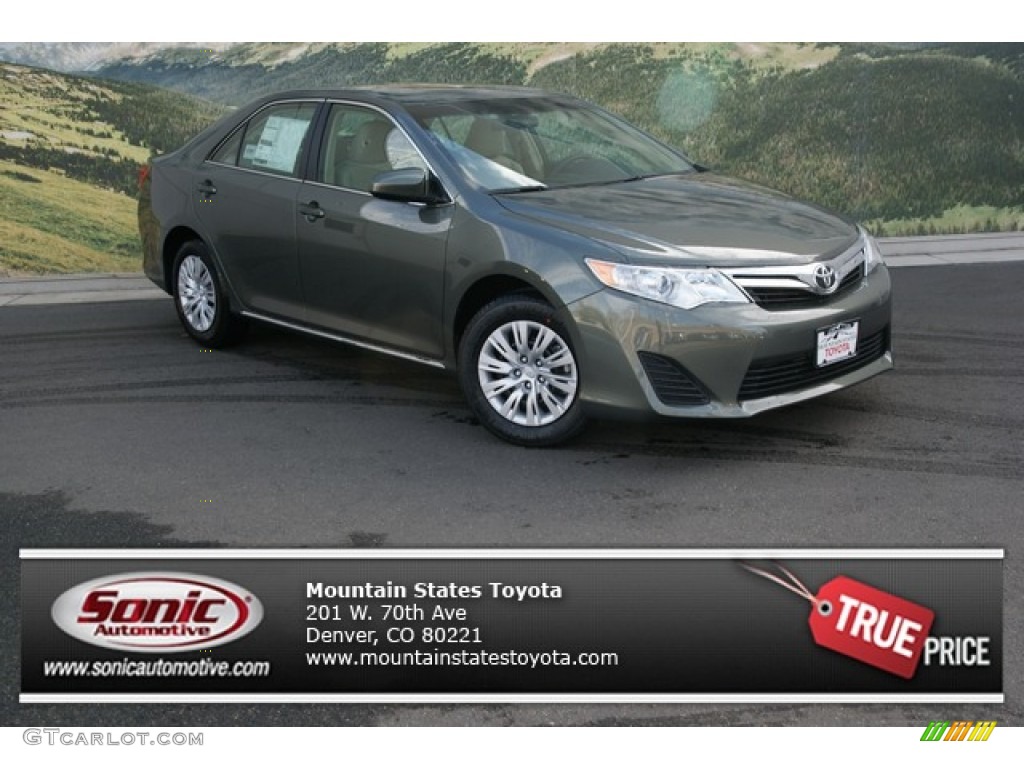 Cypress Green Metallic Toyota Camry