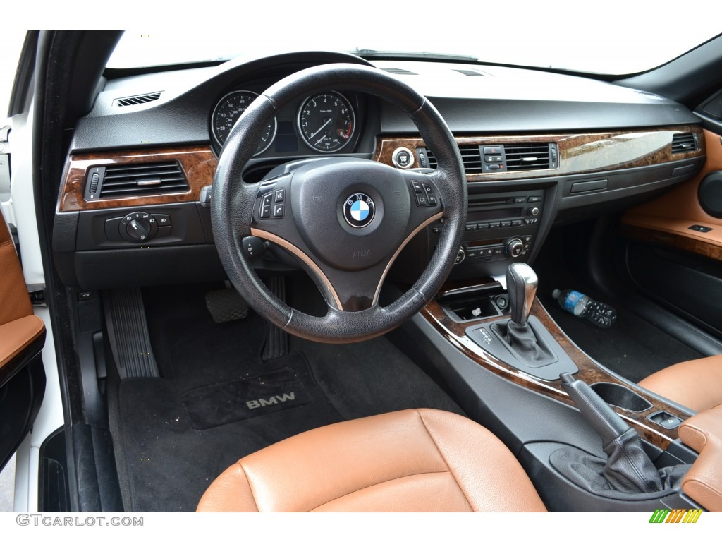 2008 3 Series 328i Convertible - Alpine White / Saddle Brown/Black photo #18