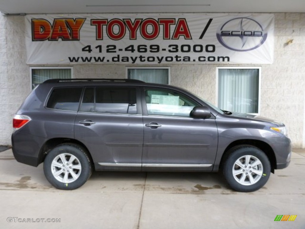 2013 Highlander SE 4WD - Magnetic Gray Metallic / Ash photo #1