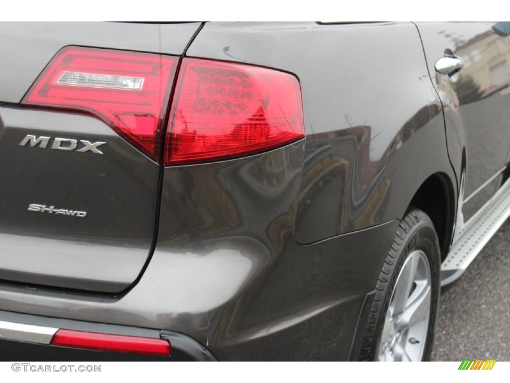 2010 MDX Technology - Grigio Metallic / Ebony photo #19