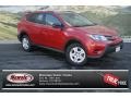 2013 Barcelona Red Metallic Toyota RAV4 LE AWD  photo #1