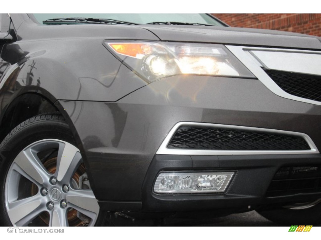 2010 MDX Technology - Grigio Metallic / Ebony photo #35