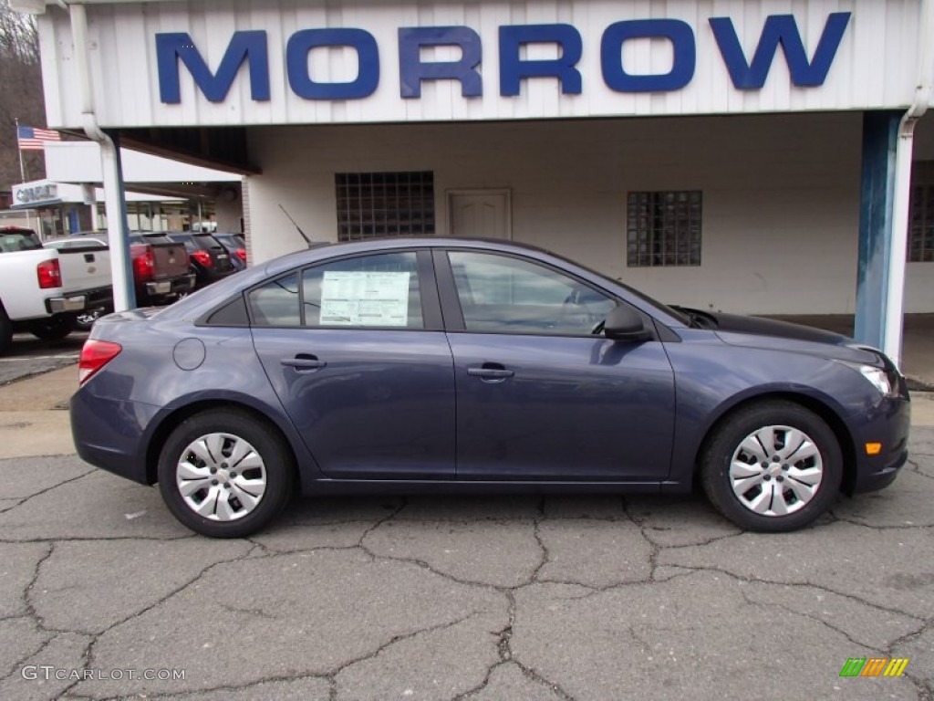 2013 Cruze LS - Atlantis Blue Metallic / Jet Black/Medium Titanium photo #1