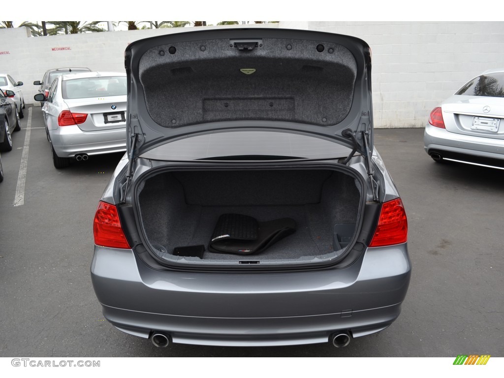 2011 3 Series 335d Sedan - Space Gray Metallic / Black photo #5