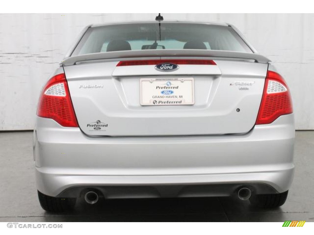 2010 Fusion Sport AWD - Brilliant Silver Metallic / Charcoal Black/Sport Black photo #8