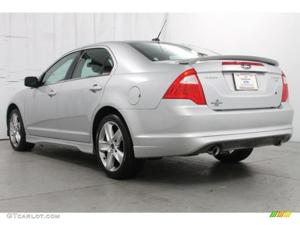 2010 Fusion Sport AWD - Brilliant Silver Metallic / Charcoal Black/Sport Black photo #10