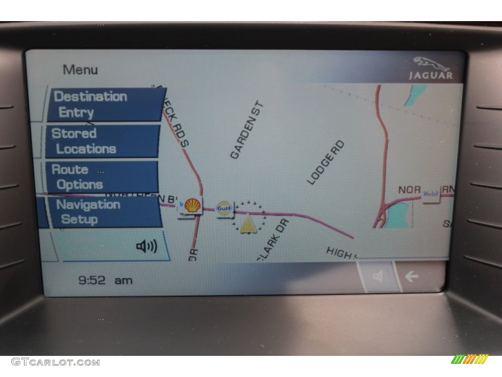 2012 Jaguar XK XK Convertible Navigation Photo #78625351