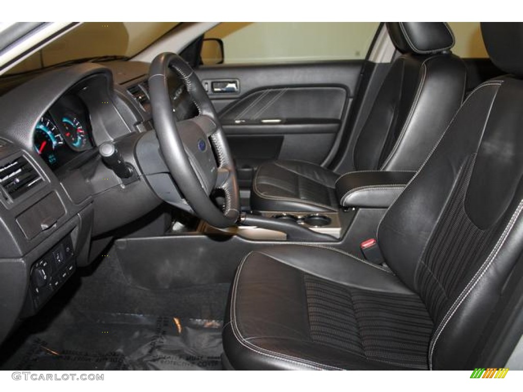 2010 Fusion Sport AWD - Brilliant Silver Metallic / Charcoal Black/Sport Black photo #21
