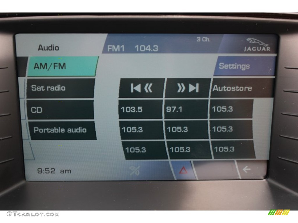 2012 Jaguar XK XK Convertible Controls Photo #78625377