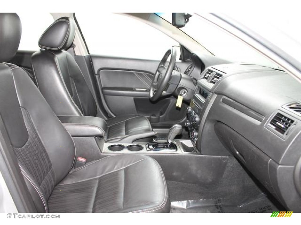 2010 Fusion Sport AWD - Brilliant Silver Metallic / Charcoal Black/Sport Black photo #28