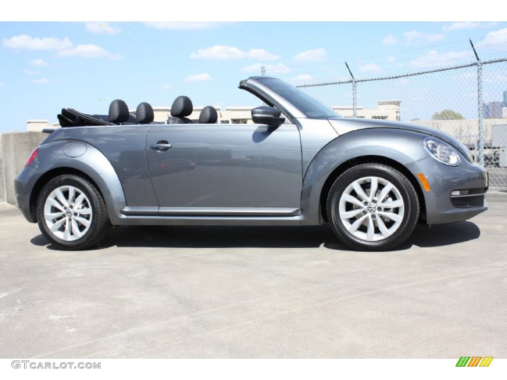 Platinum Gray Metallic 2013 Volkswagen Beetle TDI Convertible Exterior Photo #78625862