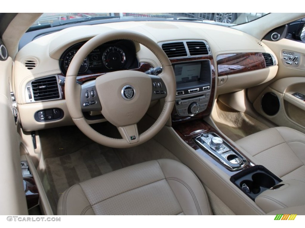 Caramel Interior 2010 Jaguar XK XKR Coupe Photo #78626023
