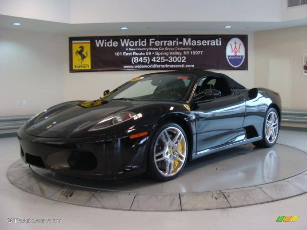 2008 F430 Spider F1 - Tour de France Blue / Black photo #5