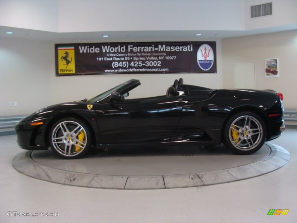2008 F430 Spider F1 - Tour de France Blue / Black photo #6
