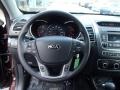 Black 2014 Kia Sorento LX AWD Steering Wheel