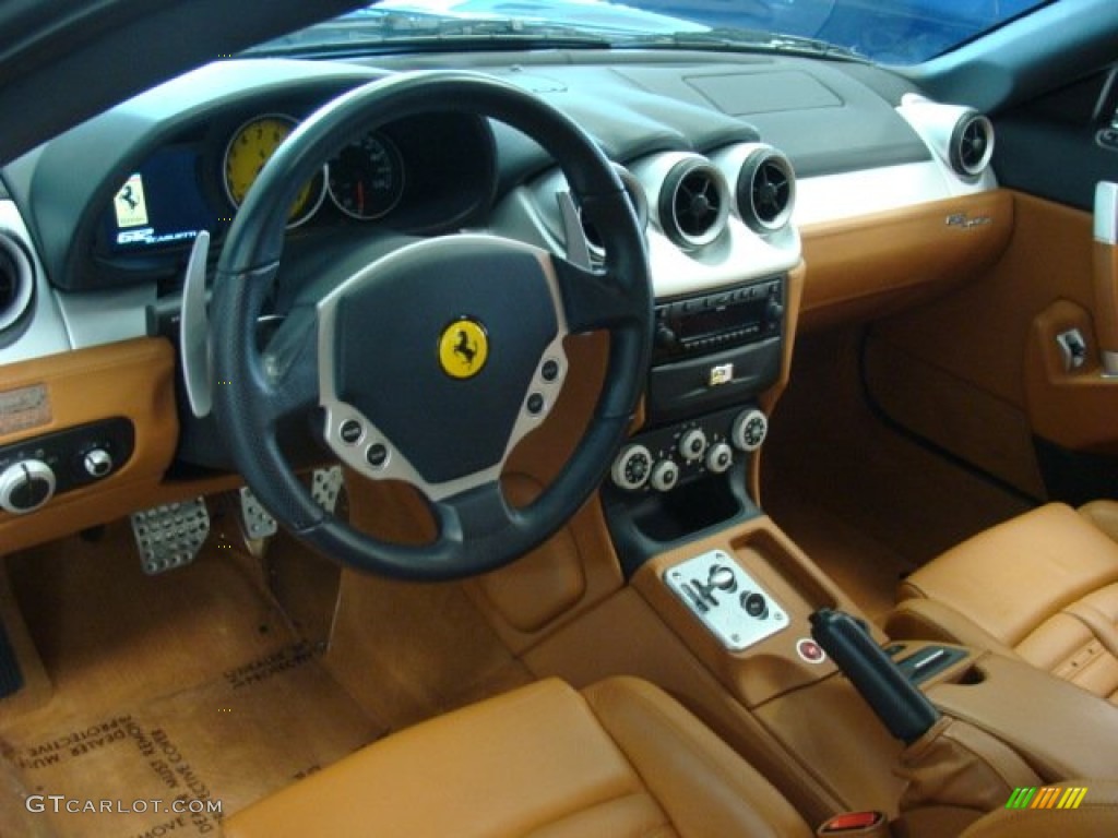 2005 Ferrari 612 Scaglietti F1A Cuoio Dashboard Photo #78626925