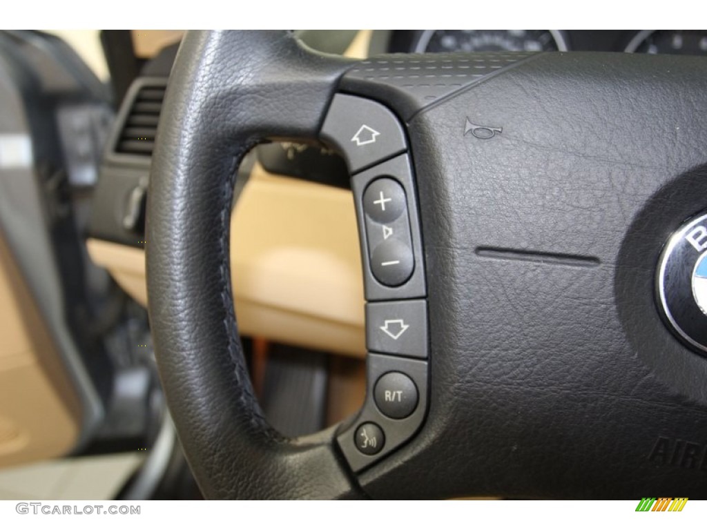 2005 X3 2.5i - Blue Water Metallic / Sand Beige photo #24