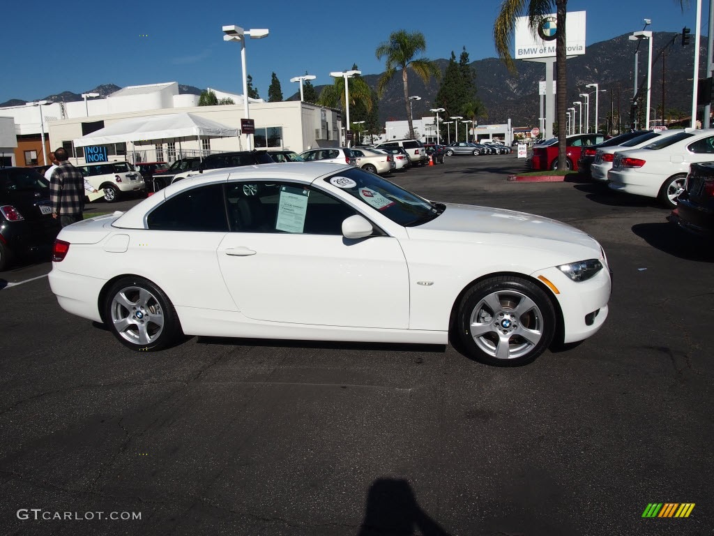 2010 3 Series 328i Convertible - Alpine White / Black photo #3