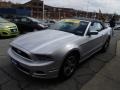 2013 Ingot Silver Metallic Ford Mustang V6 Premium Convertible  photo #4