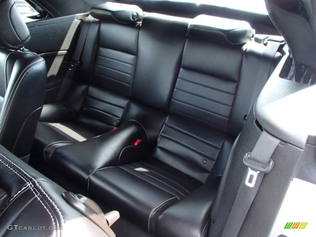 2013 Mustang V6 Premium Convertible - Ingot Silver Metallic / Charcoal Black photo #13