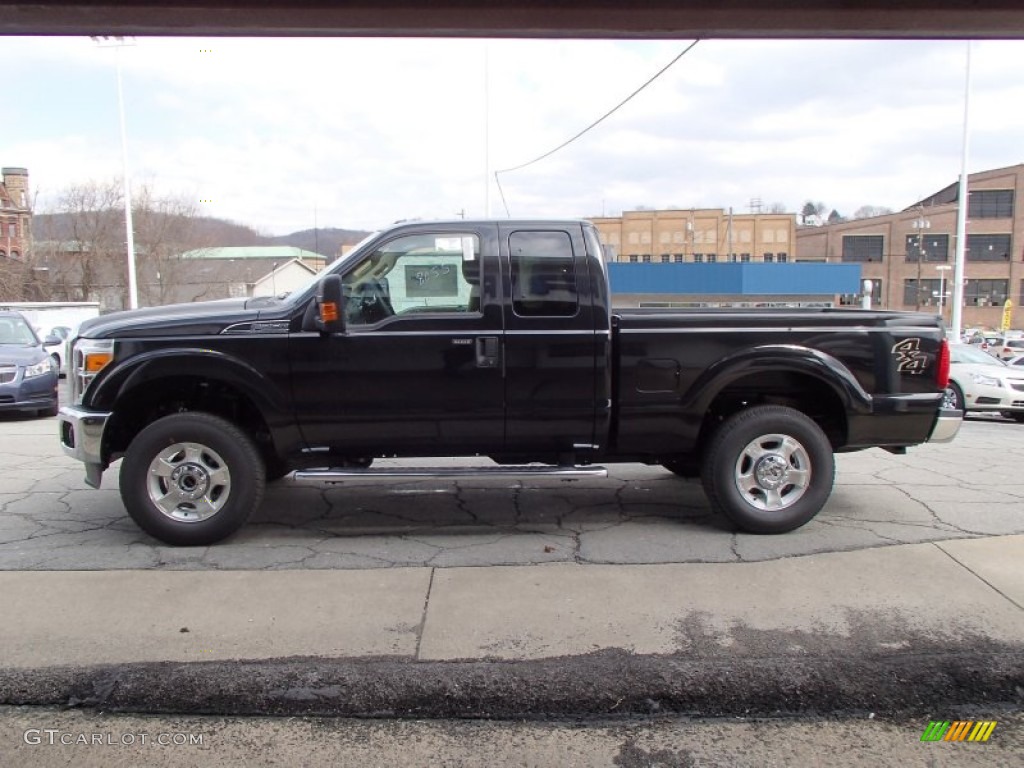 Tuxedo Black Metallic 2013 Ford F250 Super Duty XLT SuperCab 4x4 Exterior Photo #78628860