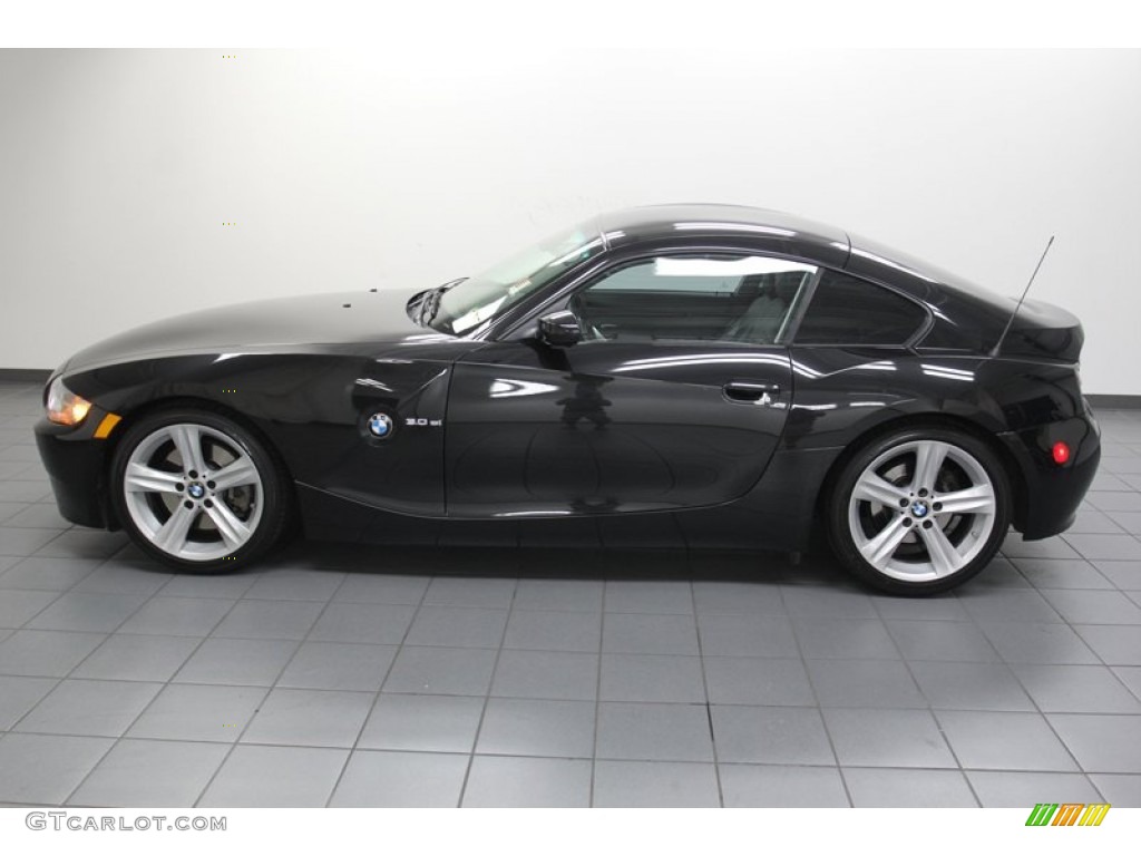 Black Sapphire Metallic 2008 BMW Z4 3.0si Coupe Exterior Photo #78628863