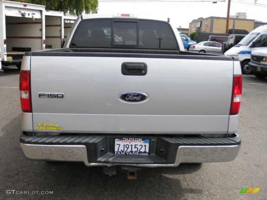 2004 F150 XLT SuperCab - Silver Metallic / Dark Flint photo #5