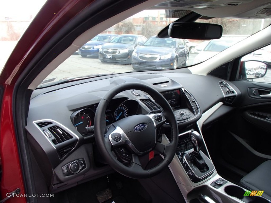 2013 Escape SEL 2.0L EcoBoost 4WD - Ruby Red Metallic / Charcoal Black photo #10