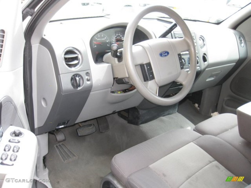 2004 F150 XLT SuperCab - Silver Metallic / Dark Flint photo #9
