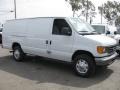 Oxford White - E Series Van E350 Commercial Extended Photo No. 1