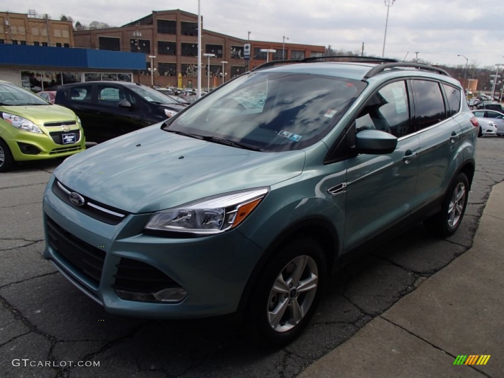 2013 Escape SE 1.6L EcoBoost 4WD - Frosted Glass Metallic / Charcoal Black photo #4
