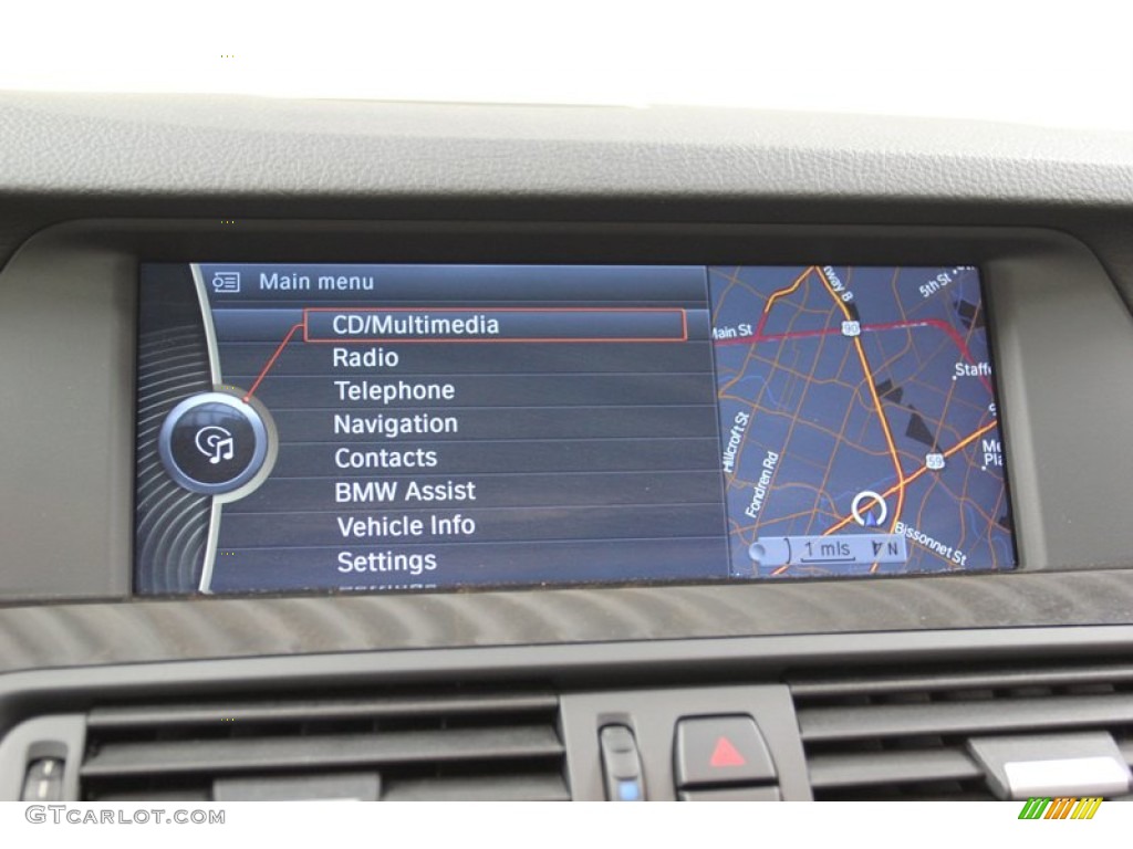 2011 BMW 5 Series 535i Sedan Navigation Photo #78630723