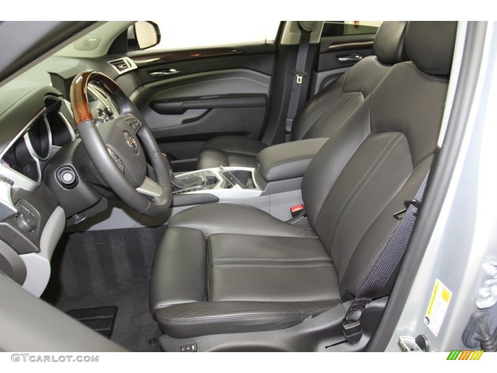 Ebony/Titanium Interior 2010 Cadillac SRX 4 V6 Turbo AWD Photo #78631111