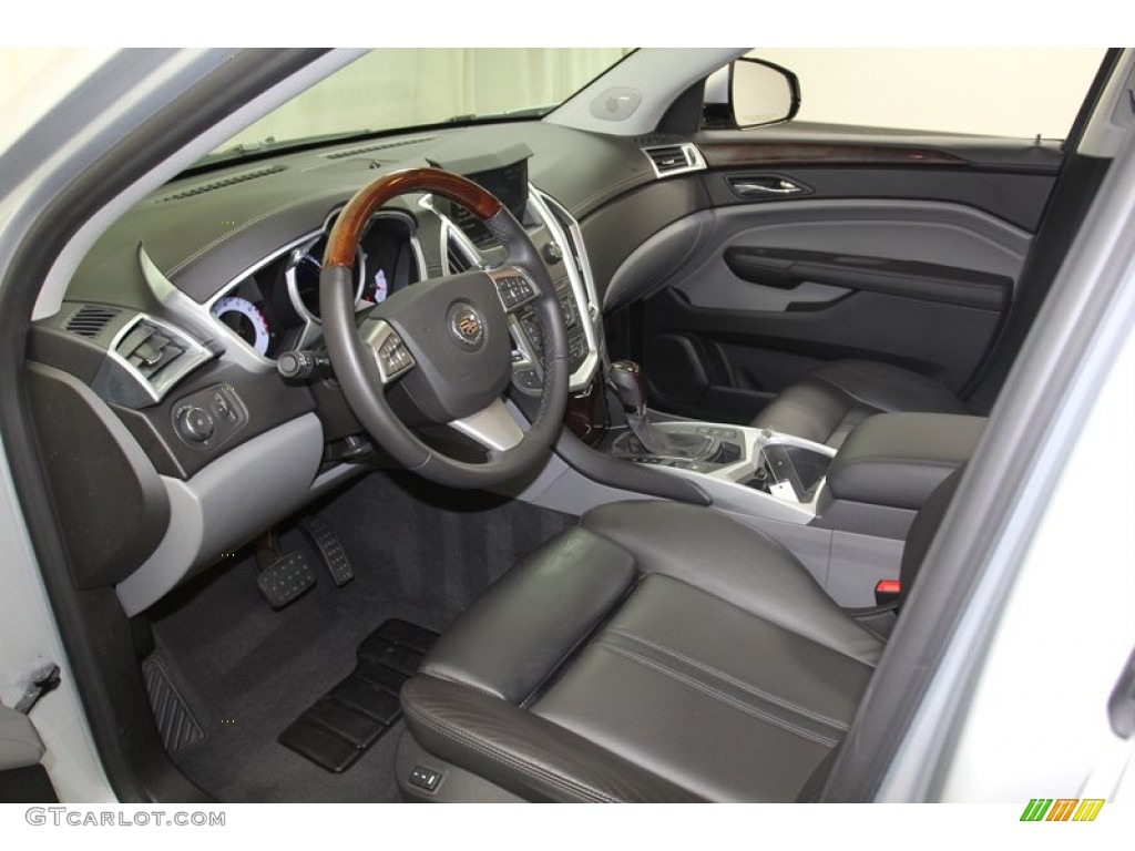 Ebony/Titanium Interior 2010 Cadillac SRX 4 V6 Turbo AWD Photo #78631259
