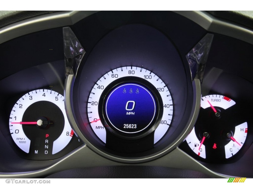 2010 Cadillac SRX 4 V6 Turbo AWD Gauges Photo #78631734