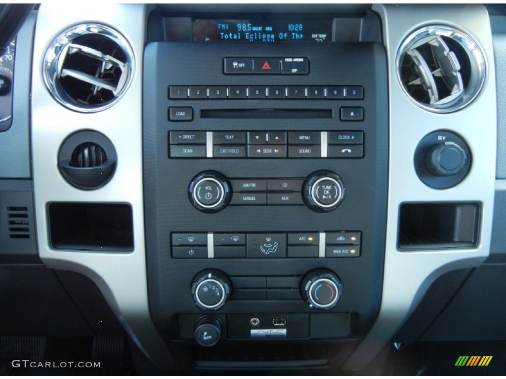 2012 F150 XLT SuperCrew - Blue Flame Metallic / Steel Gray photo #22