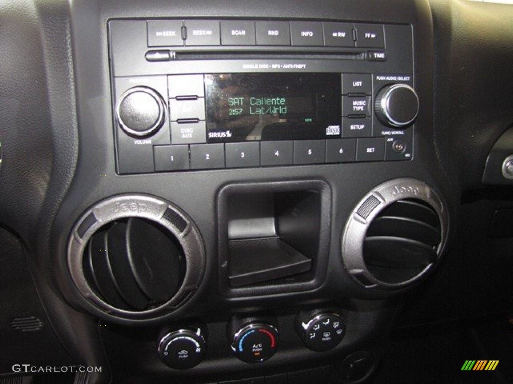 2012 Jeep Wrangler Sport 4x4 Controls Photo #78632858