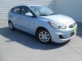 Clearwater Blue 2013 Hyundai Accent GS 5 Door
