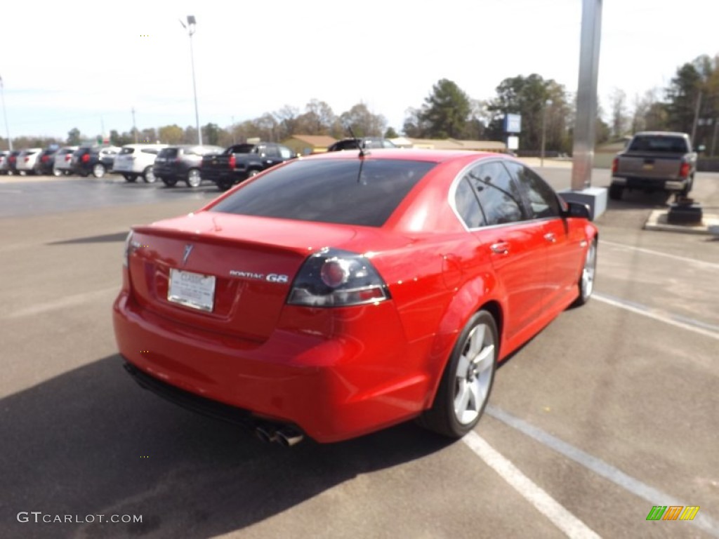 2009 G8 GT - Liquid Red / Onyx/Red photo #7