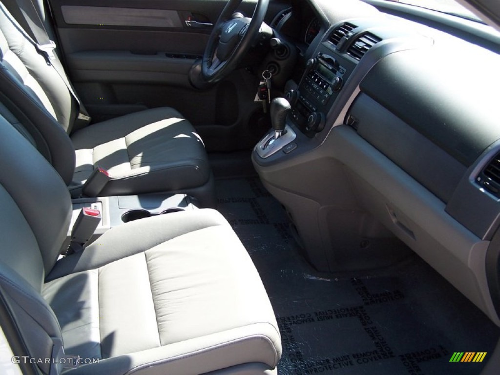 2009 CR-V EX-L - Taffeta White / Gray photo #14