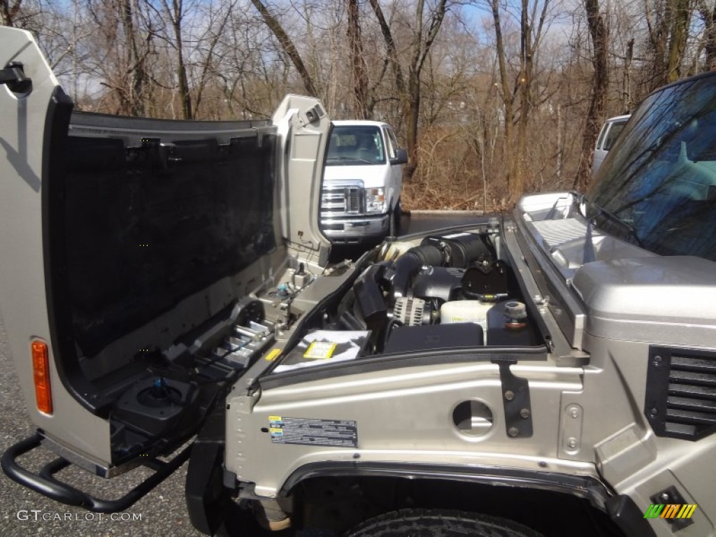 2005 Hummer H2 SUV 6.0 Liter OHV 16-Valve V8 Engine Photo #78637917