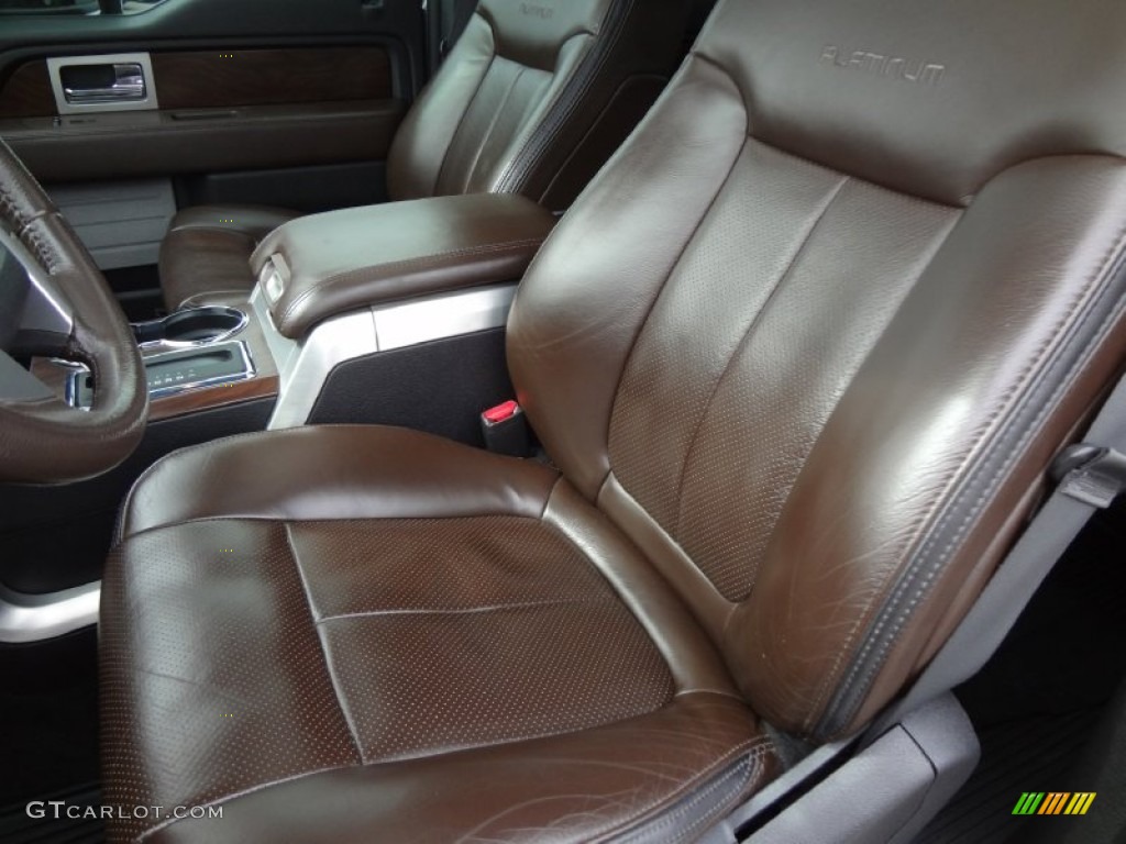 2009 Ford F150 Platinum SuperCrew 4x4 Front Seat Photo #78639000